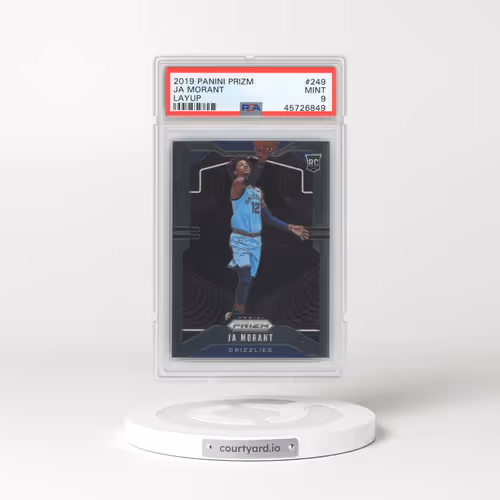 2019 Panini Prizm #249 Ja Morant - Variation (PSA 9 MINT)