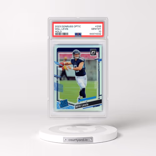2023 Panini Donruss Optic #298 Will Levis - Holo (PSA 10 GEM MINT)