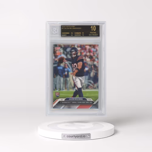 2024 Topps Now #2 Caleb Williams (BGS 10 PRISTINE)