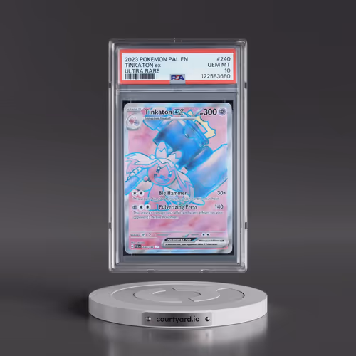 2023 Pokémon Pal EN-Paldea Evolved #240 Tinkaton EX - Holo Ultra Rare (PSA 10 GEM MINT)