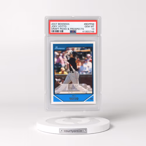 2007 Bowman Draft Picks & Prospects #BDPP98 Joey Votto (PSA 10 GEM MINT)