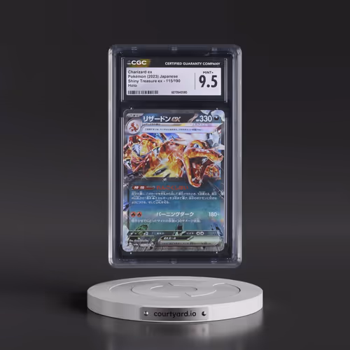 2023 Shiny Treasure ex #115/190 Charizard ex - Holo (CGC 9.5 MINT+)