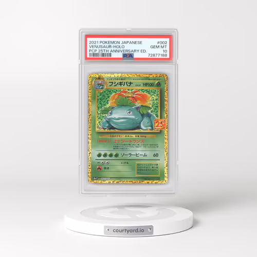 2021 Pokémon Promo Card Pack 25th Anniversary Edition #002 Venusaur - Holo (PSA 10 GEM MINT)