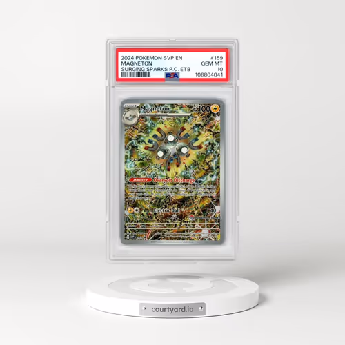 2024 Pokémon Svp EN-SV Black Star Promo #159 Magneton - Surging Sparks Pokemon Center Elite Trainer