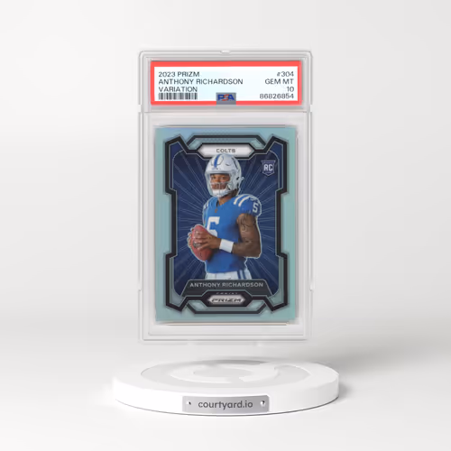 2023 Panini Prizm #304 Anthony Richardson - Variation (PSA 10 GEM MINT)
