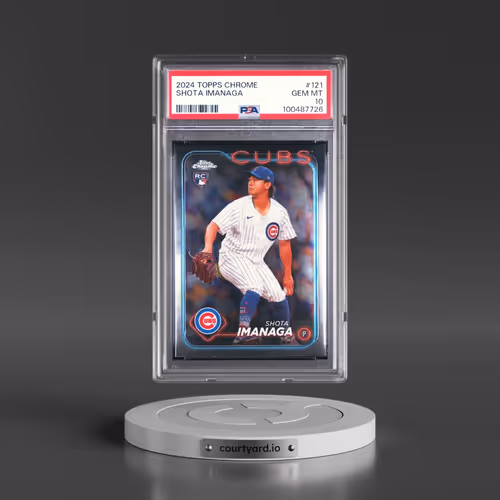 2024 Topps Chrome #121 Shota Imanaga (PSA 10 GEM MINT)