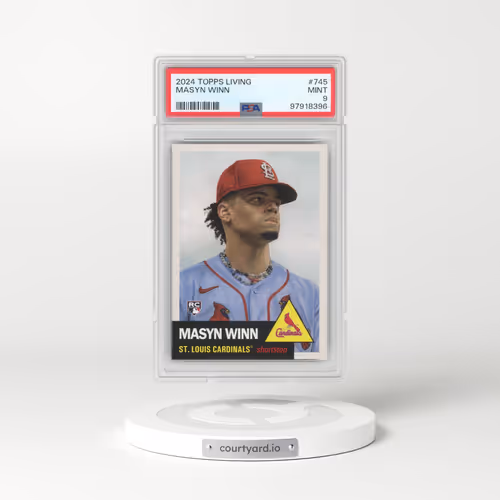 2024 Topps Living #745 Masyn Winn (PSA 9 MINT)