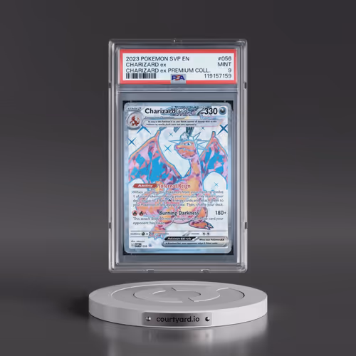 2023 Pokémon Svp EN-SV Black Star Promo #056 Charizard EX - Holo Charizard EX Premium Collection (PS