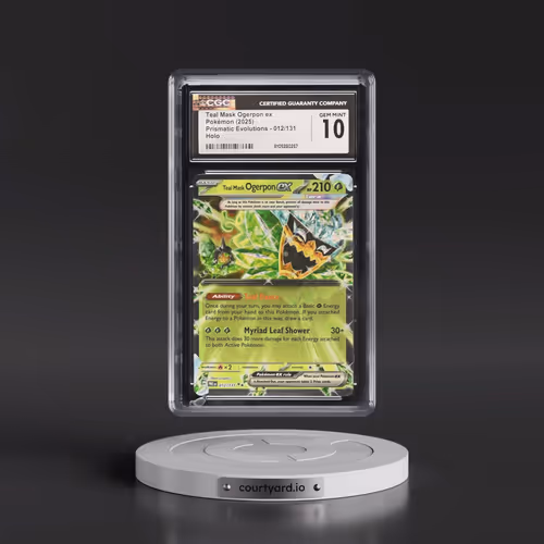 2024 Prismatic Evolutions - PRE EN #012/131 Teal Mask Ogerpon ex - Holo (CGC 10 GEM MINT)