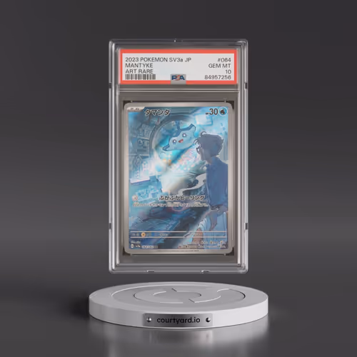 2023 Pokémon Sv3a-Raging Surf #064 Mantyke - Art Rare (PSA 10 GEM MINT)