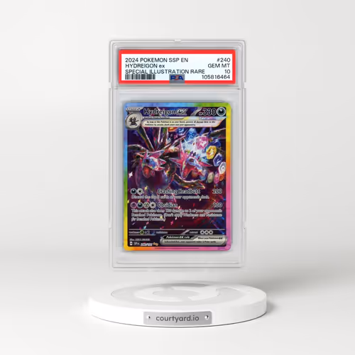 2024 Pokémon Ssp EN-Surging Sparks #240 Hydreigon EX - Holo Special Illustration Rare (PSA 10 GEM MI