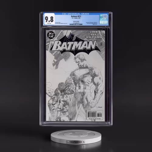 Batman #612 CGC 9.8 White Pages (DC Comics, 4/03) - Universal Second Printing