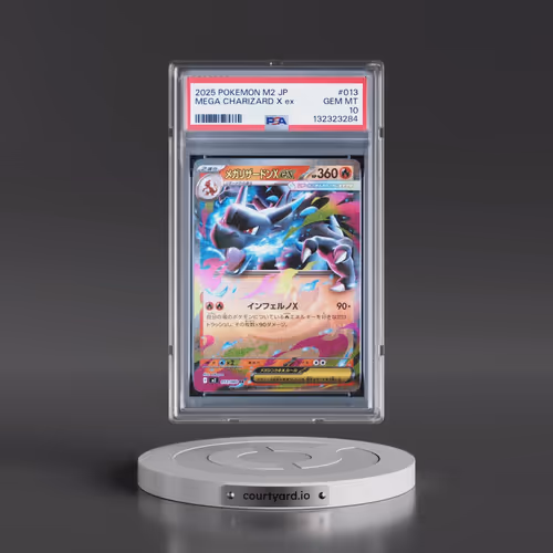 2025 Pokémon M2-Inferno X #013 Mega Charizard X EX - Holo (PSA 10 GEM MINT)