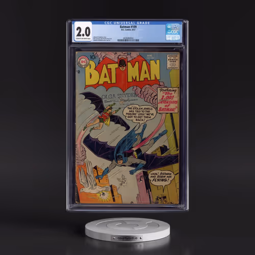 Batman #109 CGC 2.0 Cream to Off-white Pages (DC Comics, 8/57) - Universal