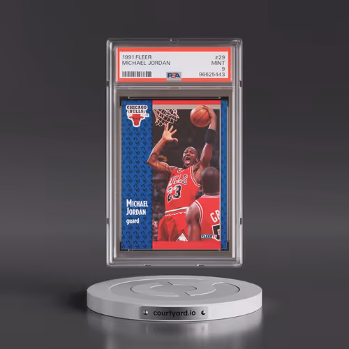 1991 Fleer #29 Michael Jordan (PSA 9 MINT)
