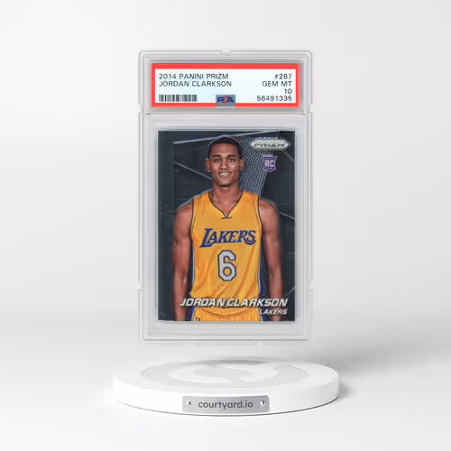 2014 Panini Prizm #287 Jordan Clarkson (PSA 10 GEM MINT)