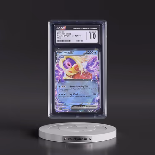 2023 Scarlet & Violet 151 - MEW EN #124/165 Jynx ex - Holo (CGC 10 GEM MINT)
