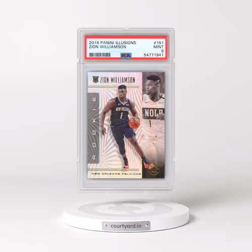 2019 Panini Illusions #151 Zion Williamson (PSA 9 MINT)