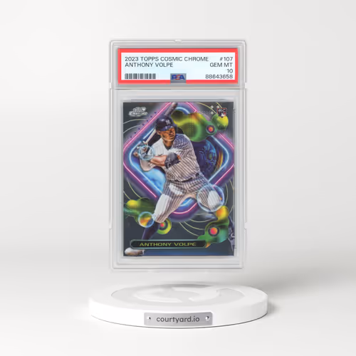 2023 Topps Cosmic Chrome #107 Anthony Volpe (PSA 10 GEM MINT)