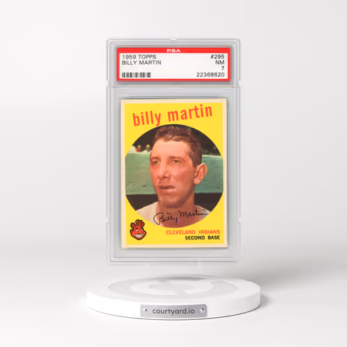 1959 Topps #295 Billy Martin (PSA 7 NM)