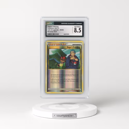 2011 Call of Legends #85/95 Sage's Training - Reverse Holo (CGC 8.5 NM-MT+)