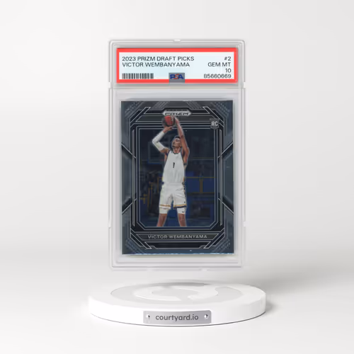 2023 Panini Prizm Draft Picks #2 Victor Wembanyama (PSA 10 GEM MINT)