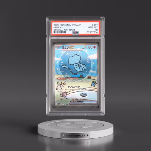 2023 Pokémon Sv4a-Shiny Treasure EX #347 Mew EX - Holo Special Art Rare (PSA 10 GEM MINT)