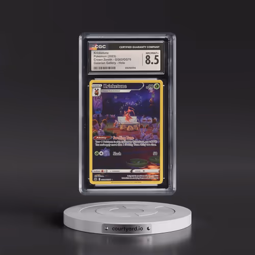 2023 Crown Zenith #GG02/GG70 Kricketune - Galarian Gallery Holo (CGC 8.5 NM-MT+)