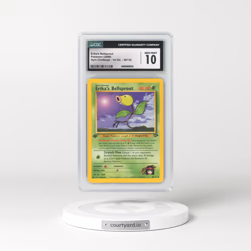 2000 Gym Challenge #38 Erika's Bellsprout - 1st Edition 1st Edition (CGC 10 GEM MINT)