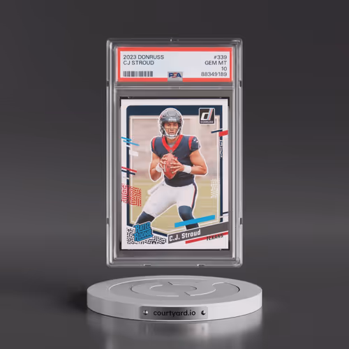 2023 Panini Donruss #339 CJ Stroud (PSA 10 GEM MINT)