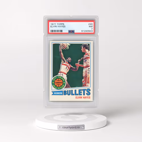 1977 Topps #40 Elvin Hayes (PSA 7 NM)