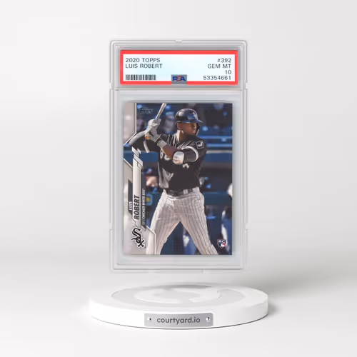 2020 Topps #392 Luis Robert (PSA 10 GEM MINT)