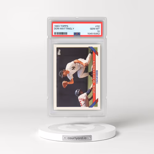 1993 Topps #32 Don Mattingly (PSA 10 GEM MINT)