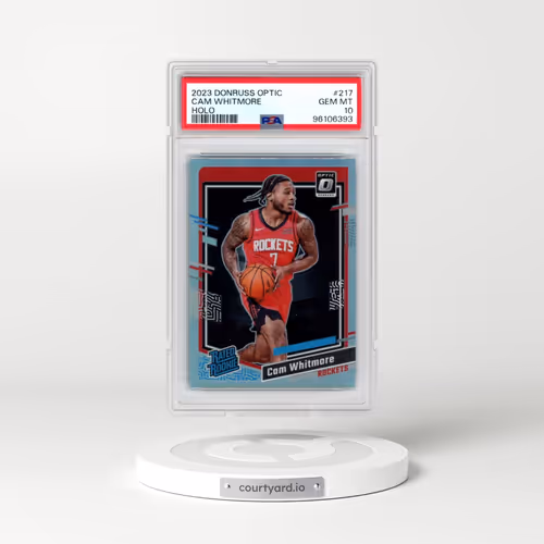 2023 Panini Donruss Optic #217 Cam Whitmore - Holo (PSA 10 GEM MINT)