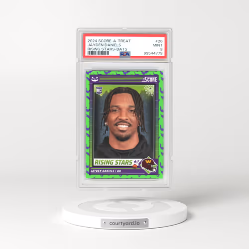 2024 Panini Score-A-Treat Rising Stars #26 Jayden Daniels - Bats (PSA 9 MINT)
