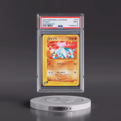 2002 Pokémon McDonald's #017 Phanpy (PSA 9 MINT)