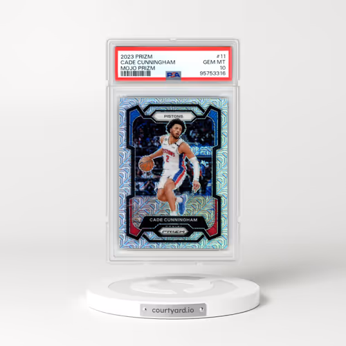 2023 Panini Prizm #11 Cade Cunningham - Mojo Prizm (PSA 10 GEM MINT)
