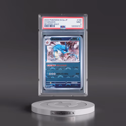 2023 Pokémon Sv2a-Pokemon 151 #130 Gyarados - Reverse Holo (PSA 9 MINT)
