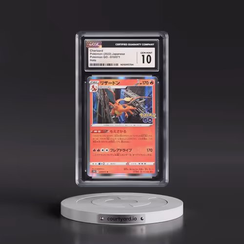 2022 Pokémon GO #010/071 Charizard - Holo (CGC 10 GEM MINT)