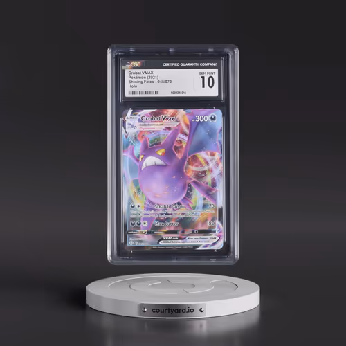 2021 Shining Fates #045/072 Crobat VMAX - Holo (CGC 10 GEM MINT)