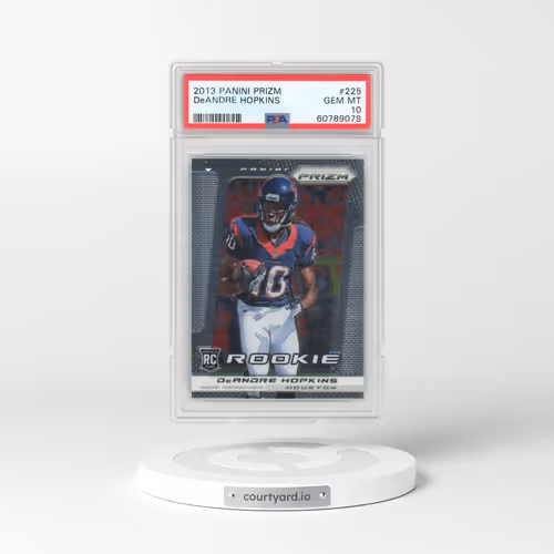 2013 Panini Prizm #225 DeAndre Hopkins (PSA 10 GEM MINT)