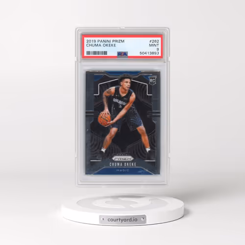 2019 Panini Prizm #262 Chuma Okeke (PSA 9 MINT)
