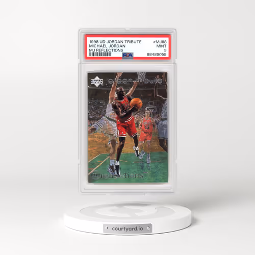 1998 Upper Deck Jordan Tribute #MJ68 Michael Jordan - MJ Reflections (PSA 9 MINT)
