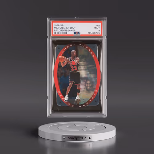 1996 Spx #R1 Michael Jordan - Record Breaker (PSA 9 MINT)