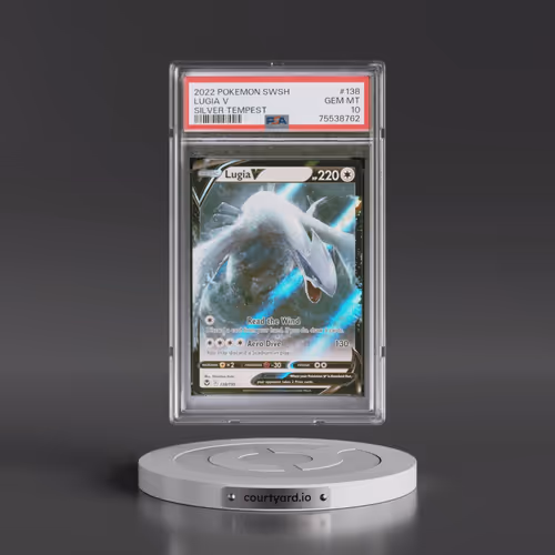 2022 Pokémon Sword & Shield Silver Tempest #138 Lugia V - Holo (PSA 10 GEM MINT)