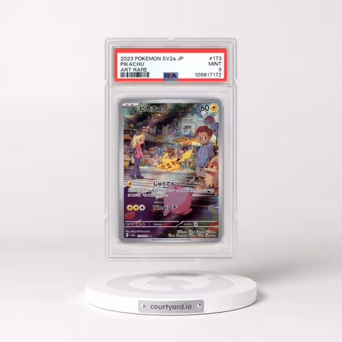 2023 Pokémon Sv2a-Pokemon 151 #173 Pikachu - Art Rare (PSA 9 MINT)