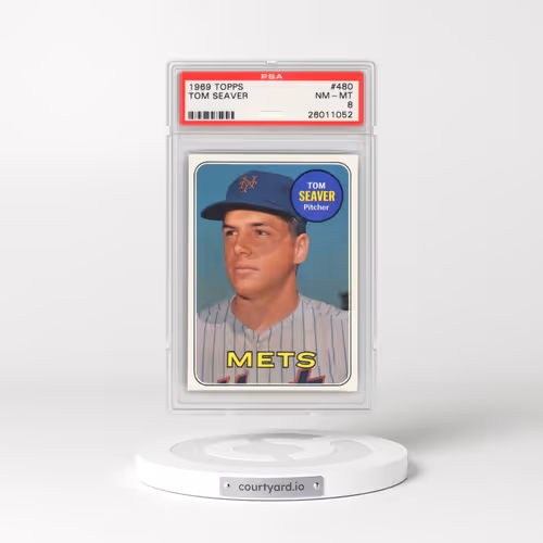 1969 Topps #480 Tom Seaver (PSA 8 NM-MT)