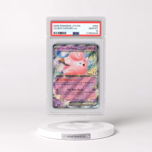 2025 Pokémon Jtg EN-Journey Together #056 Lillie's Clefairy EX - Holo (PSA 10 GEM MINT)