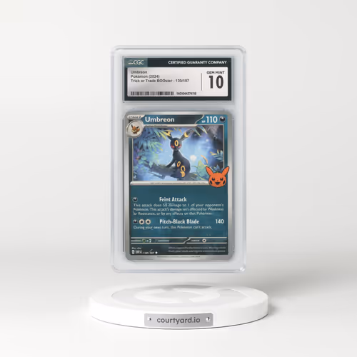 2024 Trick or Trade BOOster (2024) #130/197 Umbreon (CGC 10 GEM MINT)