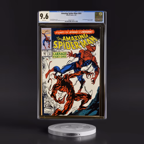 Amazing Spider-Man #361 CGC 9.6 White Pages (Marvel Comics, 4/92) - Universal
